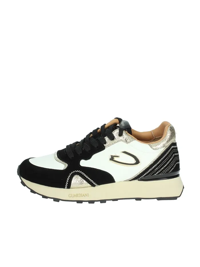 ALBERTO GUARDIANI  SNEAKERS BASSA AGW434801 BIANCO/NERO
