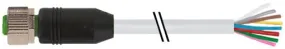 Cavo sensore/attuatore Murrelektronik Limited 8 cond. M12 Femmina, L. 5m