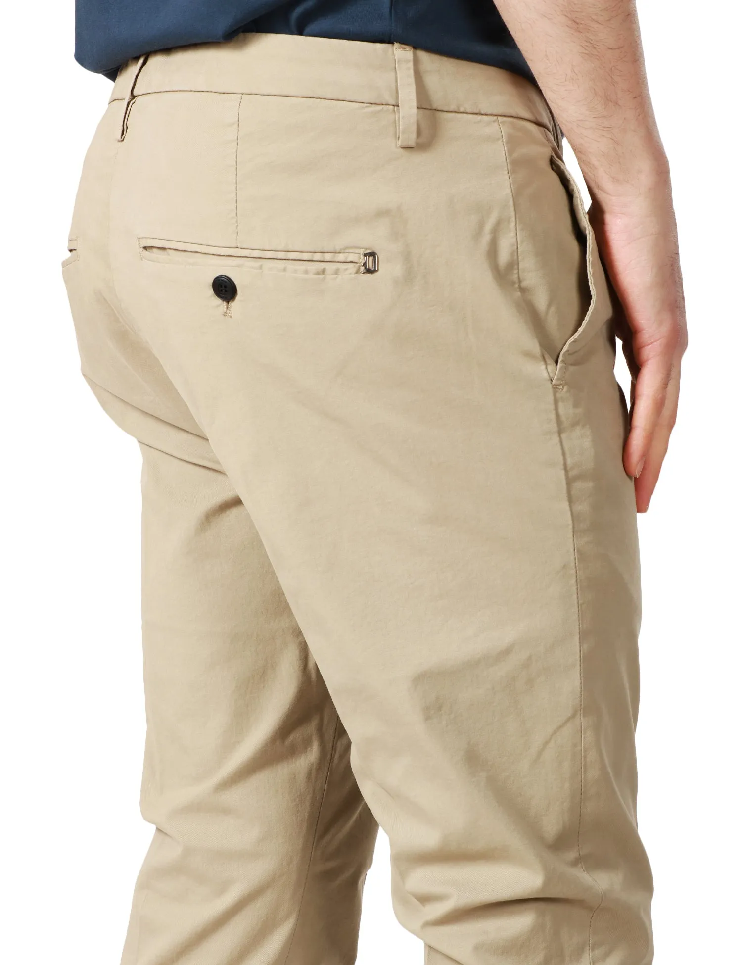 DonDup PANTALONE UOMO DONDUP BEIGE MODELLO GAUBERT