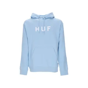felpa cappuccio uomo essentials og logo p/o hoodie LIGHT BLUE