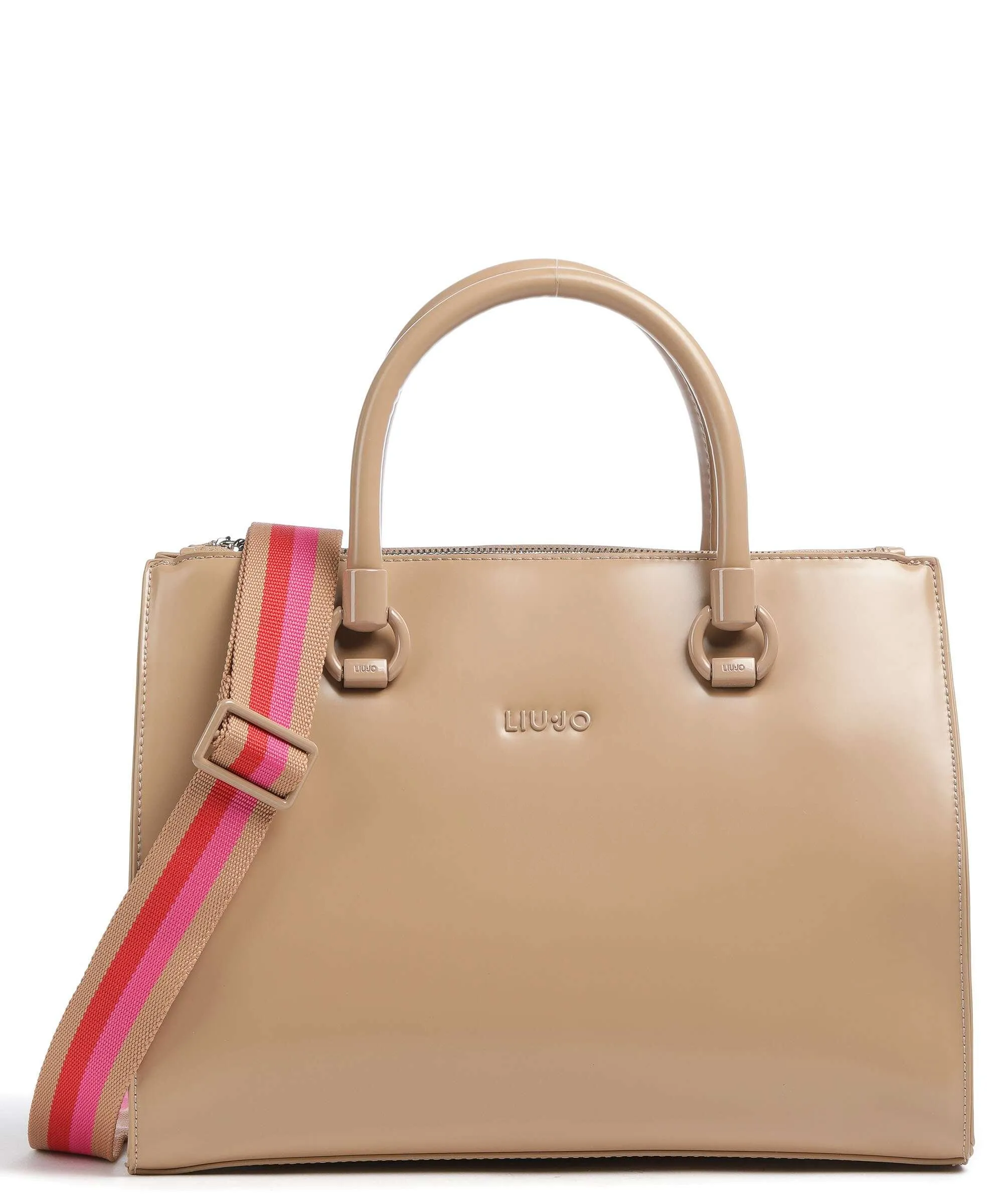  Liu Jo Manhattan Borsa a mano pelle sintetica marrone chiaro  