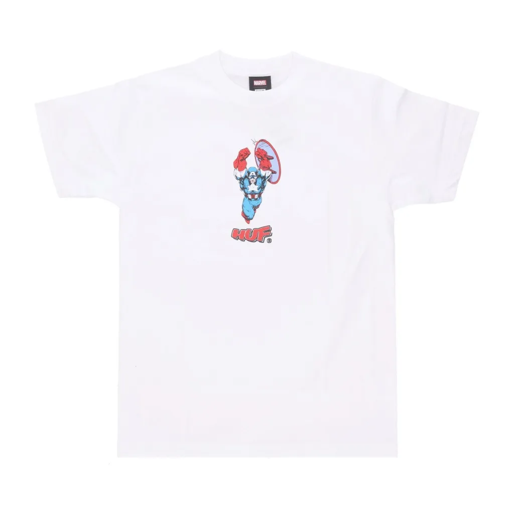 maglietta uomo cap no cap tee x avengers WHITE