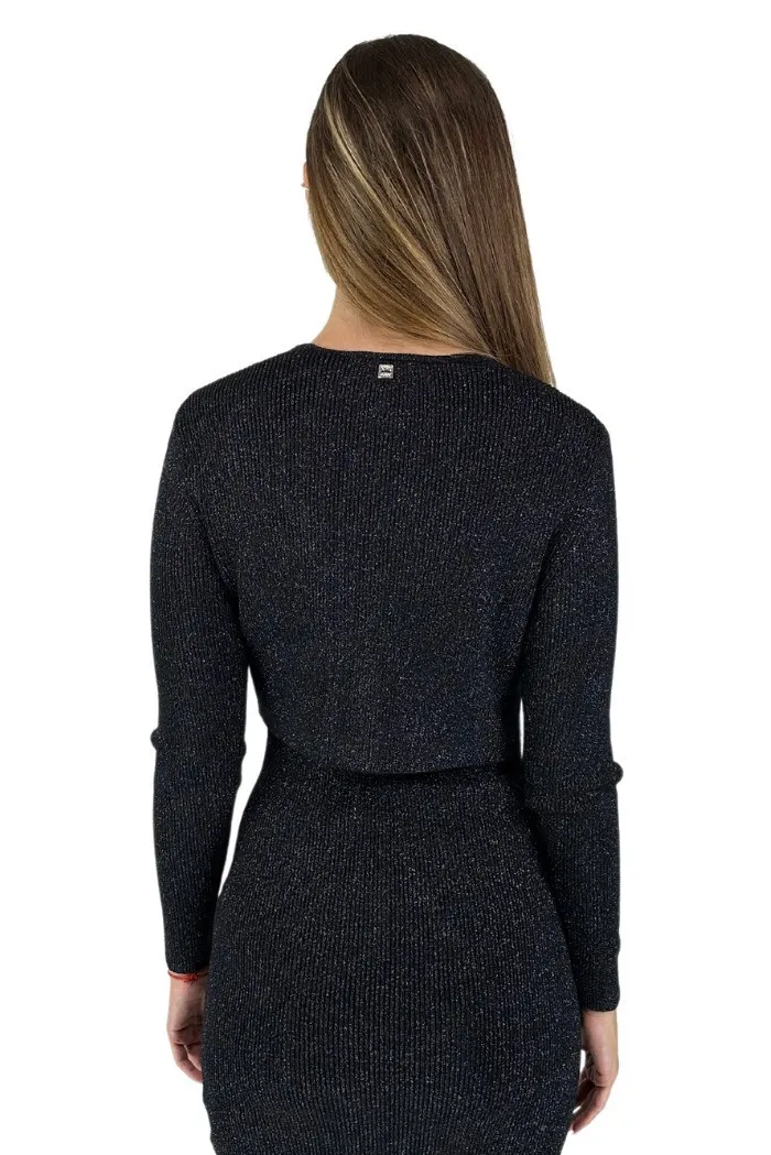 Markup cardigan cropped a costine con lurex mw560049