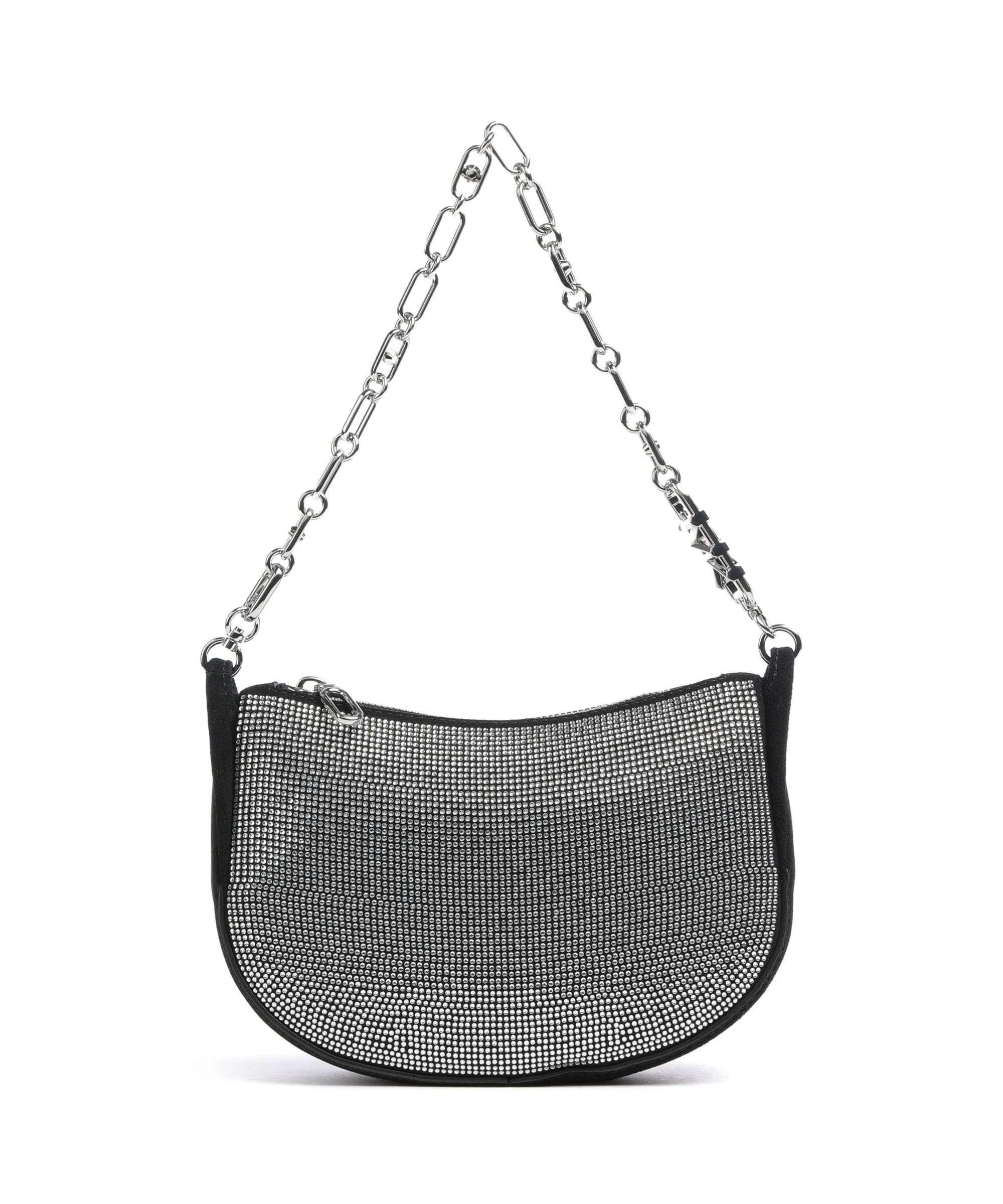  Michael Kors Kendall Borsa a spalla pelle ruvida nero  
