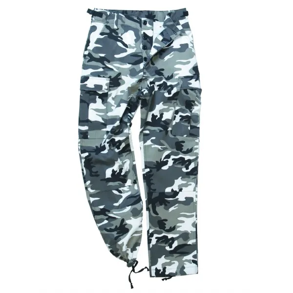 Pantaloni USA BDU con rinforzi Urban Camo