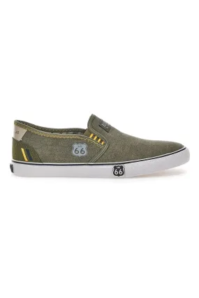   ROUTE 66 Sneakers Slip-on Route 66 21808 Verde Militare