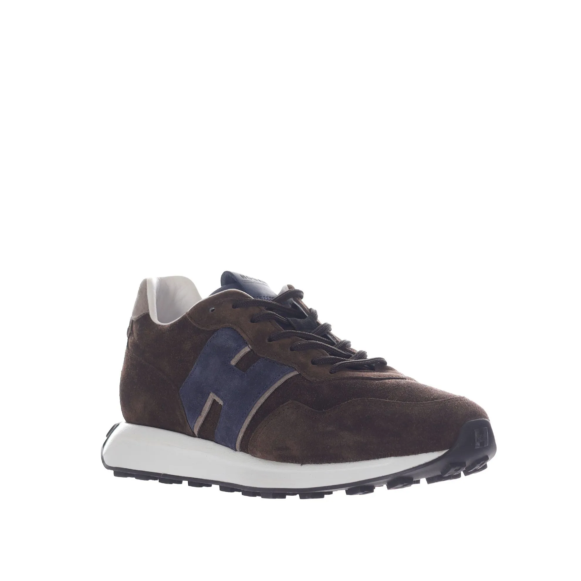 Sneaker h601 in camoscio