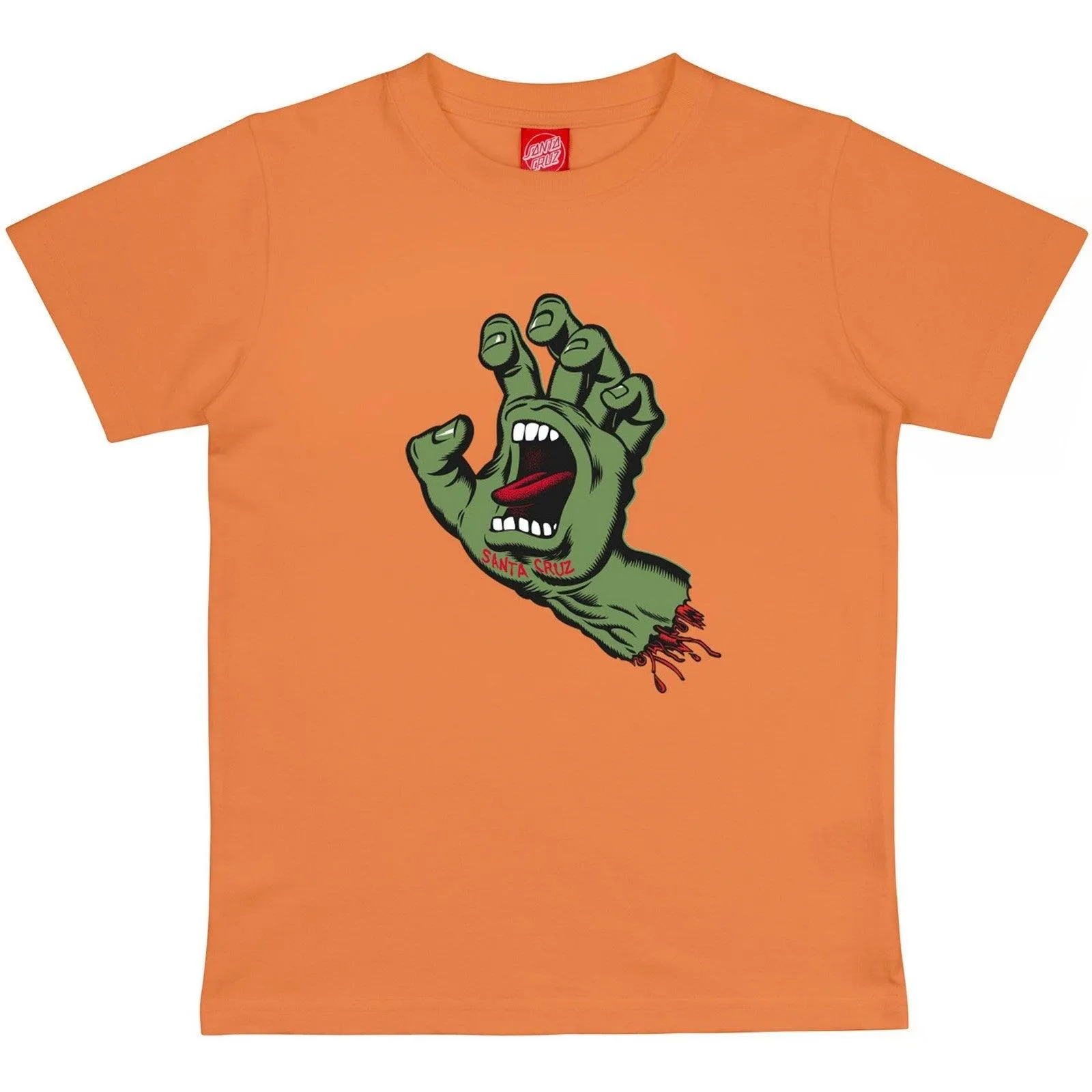 T-shirt Ragazzi Unisex Santa Cruz - Youth Screaming Hand T-Shirt - Arancione